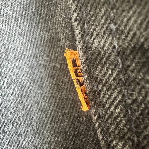 Vintage Levis 560 Jeans Mens 34x30 Black Denim Loose Fit Tapered Made USA 90s - Picture 10 of 14